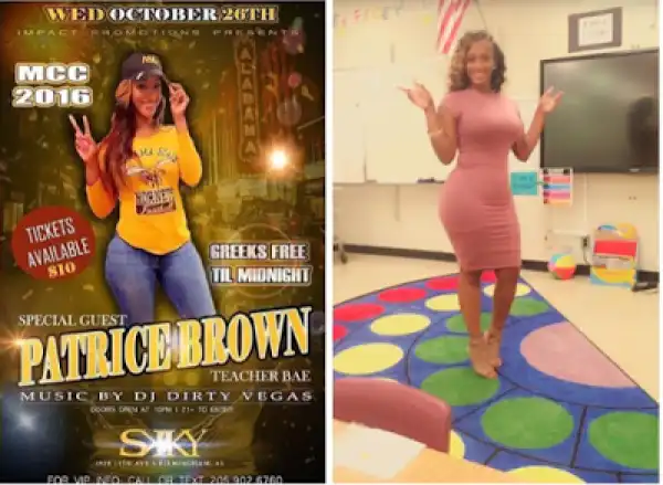 Atlanta teacher whose photos went viral for being sexy now does Club appearanes for a fee